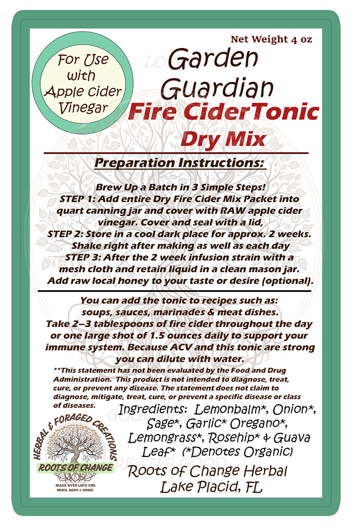 Fire Cider Tonic Dry Mixes