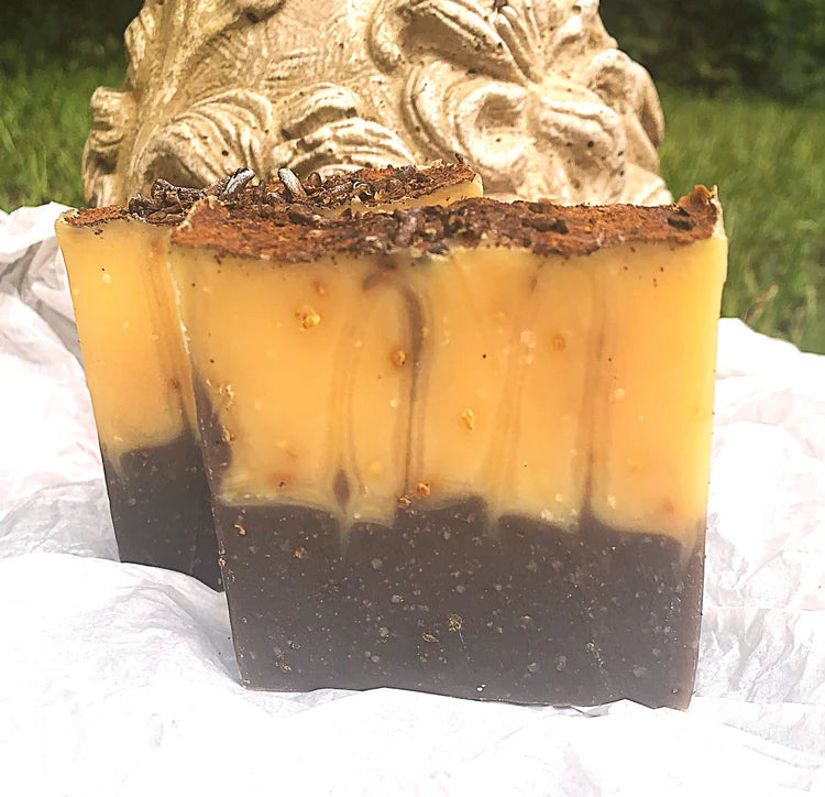 Orange & Clove Swirl Soap