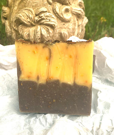 Orange & Clove Swirl Soap
