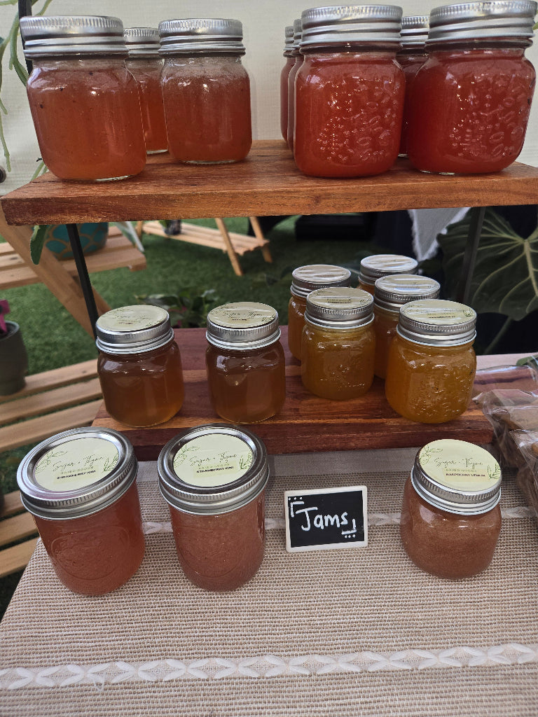 picture of jams for sugar and thyme